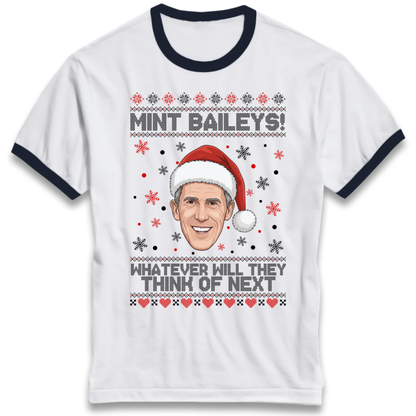 Mint Baileys Ringer T-Shirt