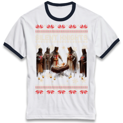 Silent Knights Gift Ringer T-Shirt