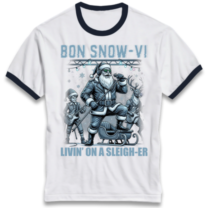 Christmas jumper Ringer T-Shirt