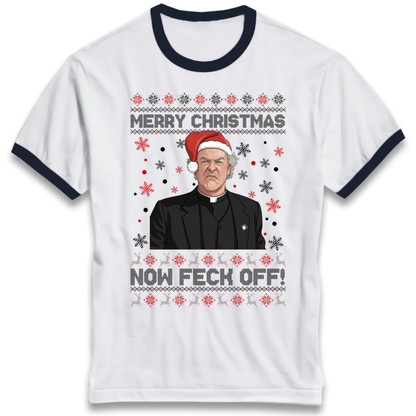 Christmas jumper Ringer T-Shirt