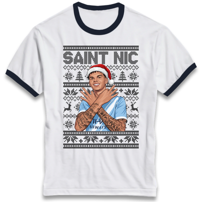 Saint Nic Ringer T-Shirt
