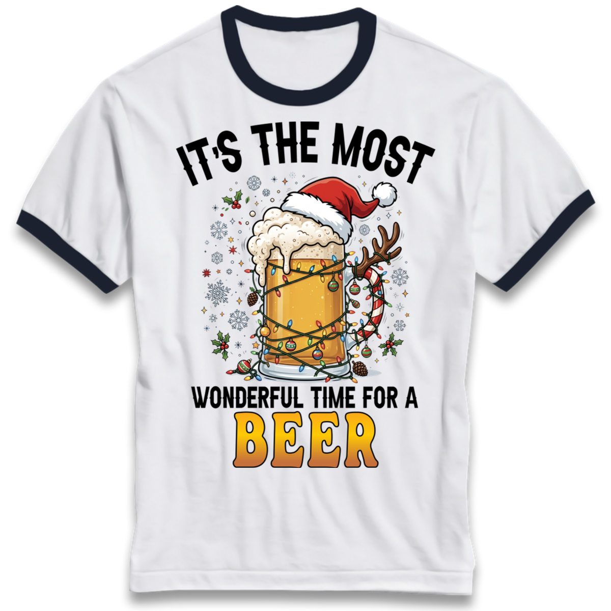 Tee Festive Pub Outfit Ringer T-Shirt