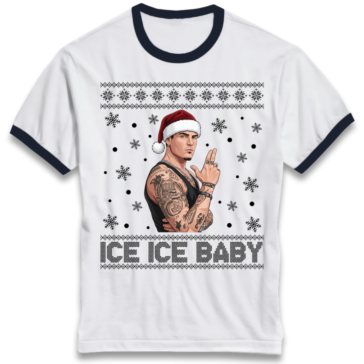 Ice Ice Ringer T-Shirt