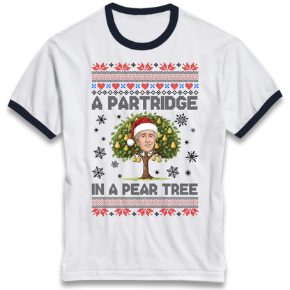 Christmas jumper Ringer T-Shirt