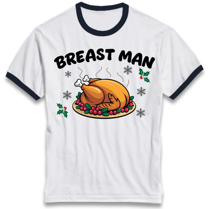 cheeky festive top Ringer T-Shirt