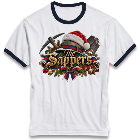 Royal Engineers Christmas Ringer T-Shirt