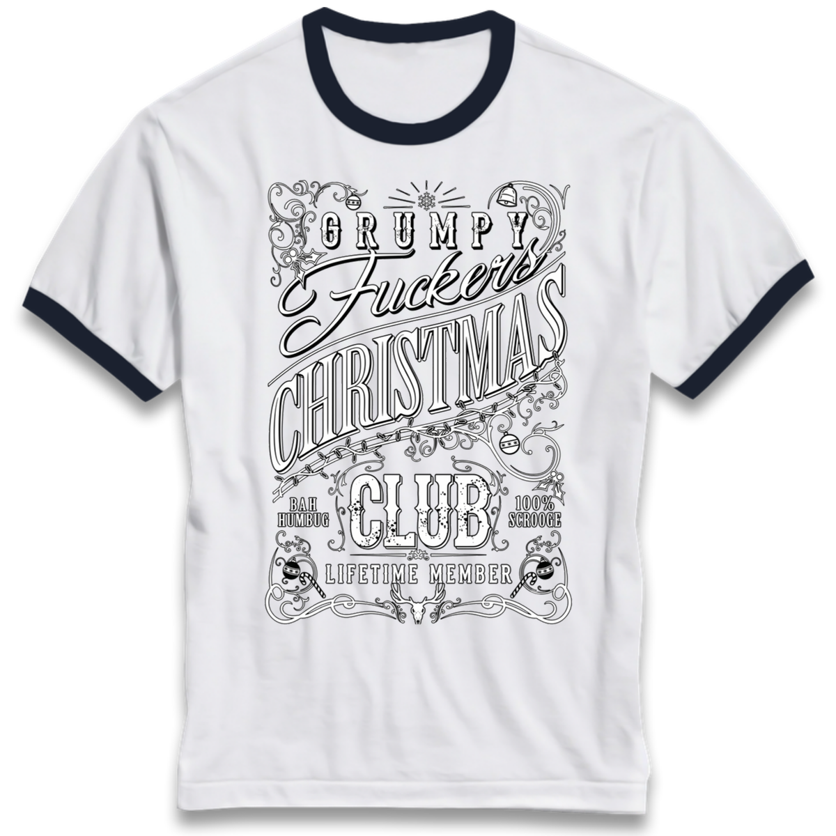 Christmas jumper Ringer T-Shirt