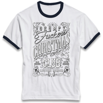 Christmas jumper Ringer T-Shirt