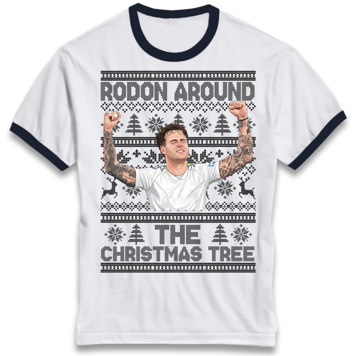 Jo Rodon Christmas Ringer T-Shirt