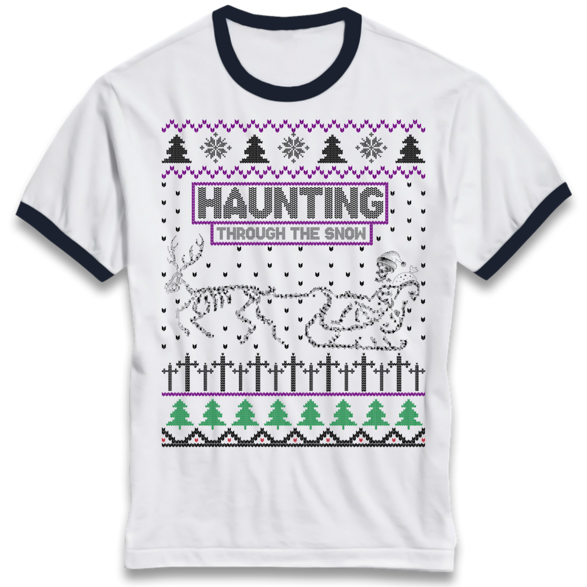 Gothic Holiday Clothing Ringer T-Shirt