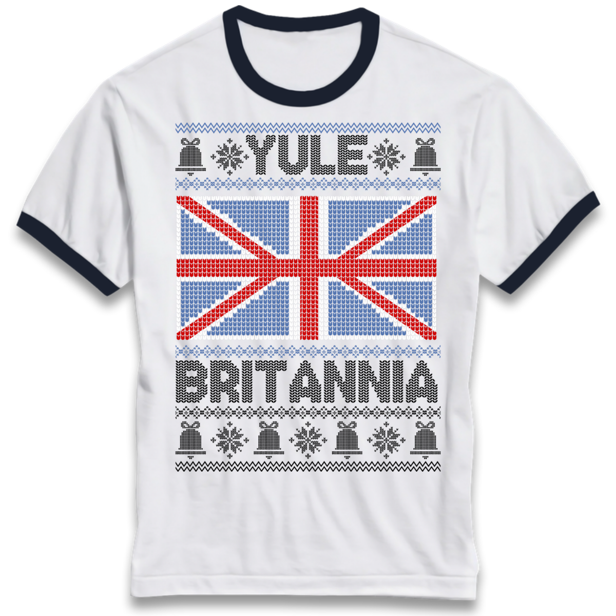 Christmas jumper Ringer T-Shirt