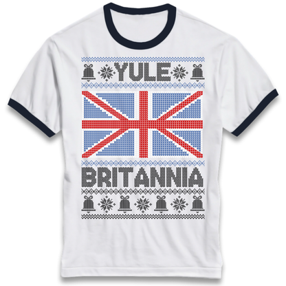 Christmas jumper Ringer T-Shirt
