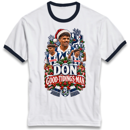 West Bromwich Albion Christmas Ringer T-Shirt