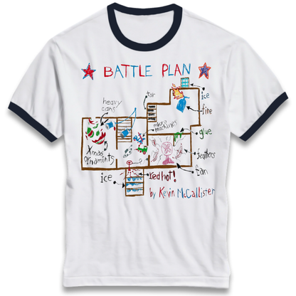home alone battle plan Ringer T-Shirt