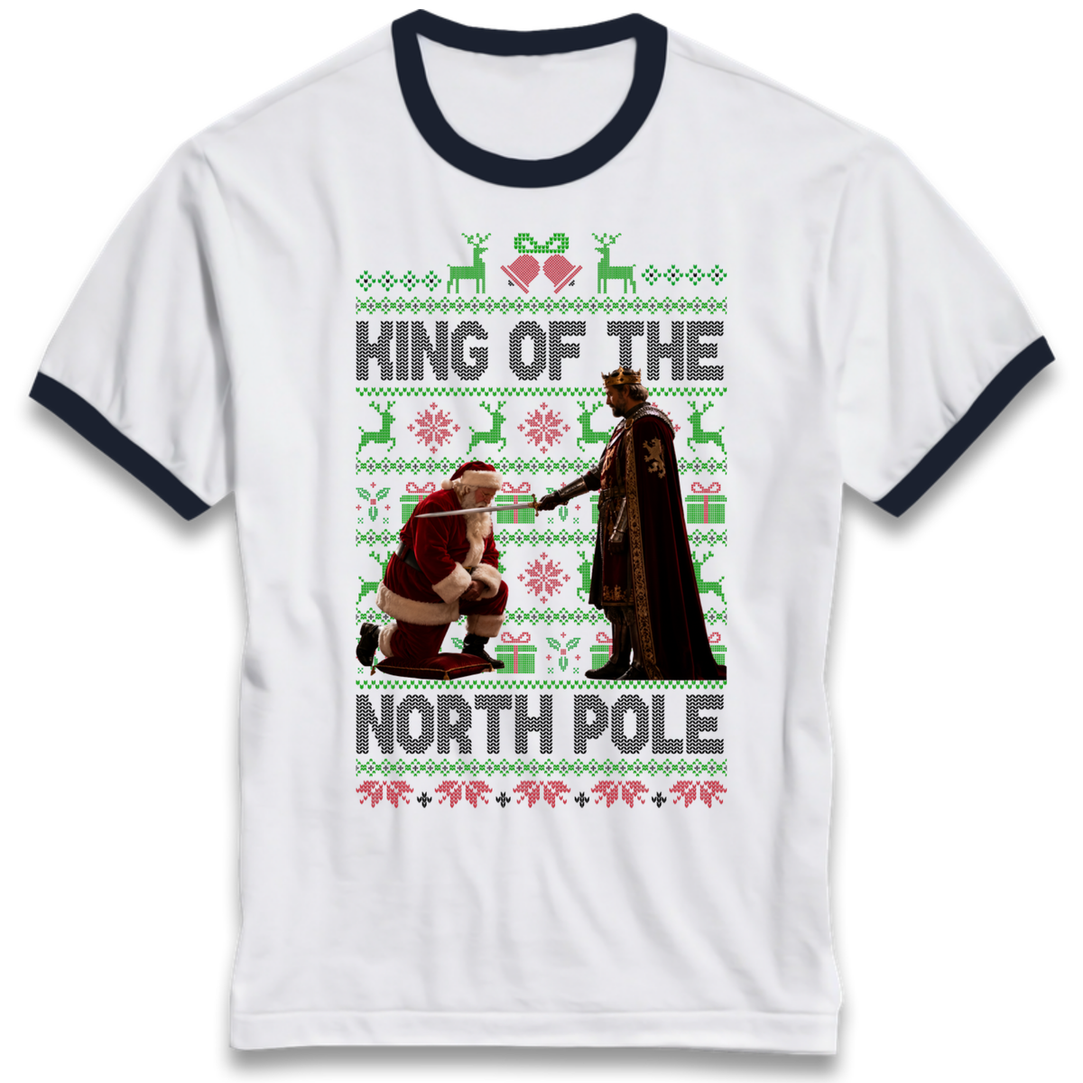 Regal Holiday Gift Ringer T-Shirt