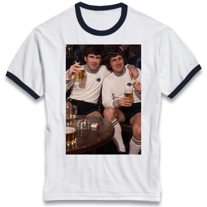 Derby County Legends Night Out Football Ringer T-Shirt