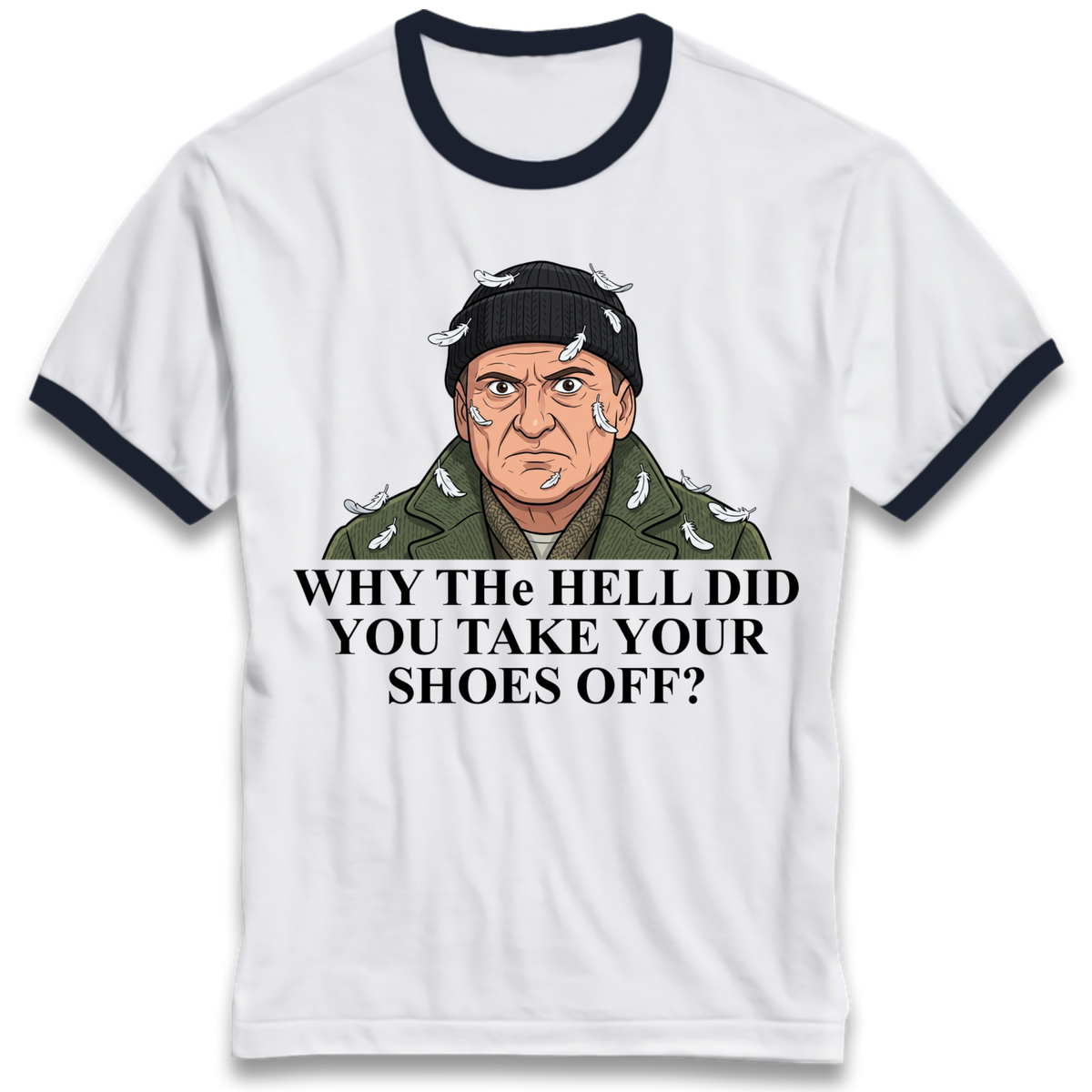Harry Home Alone Christmas Ringer T-Shirt