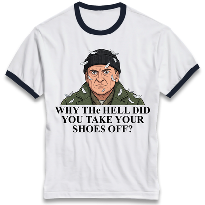 Harry Home Alone Christmas Ringer T-Shirt