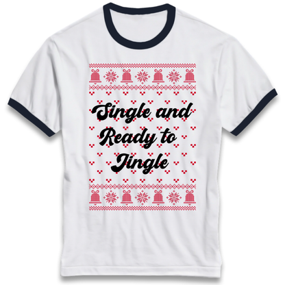 Adult Xmas Tee Ringer T-Shirt
