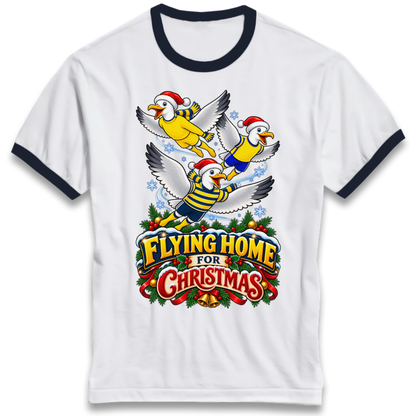 Torquay United Christmas Ringer T-Shirt