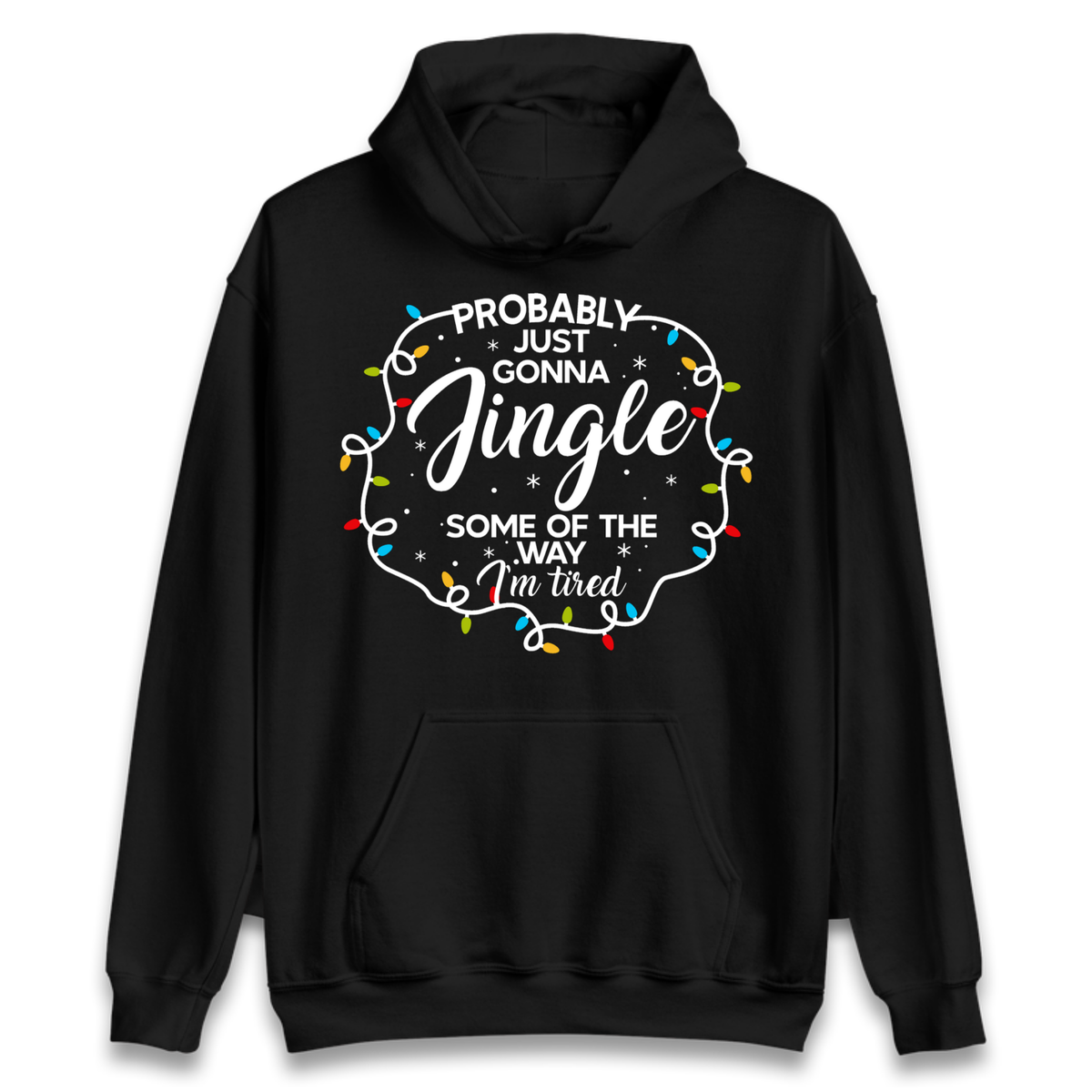 Lazy Festive Outfit Hoodie