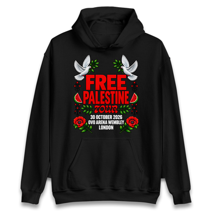 Macklemore and Friends Free Palestine Tour London 2026 Hoodie