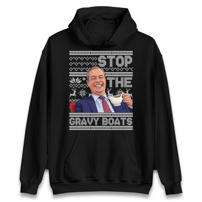 Satirical Festive Top Hoodie