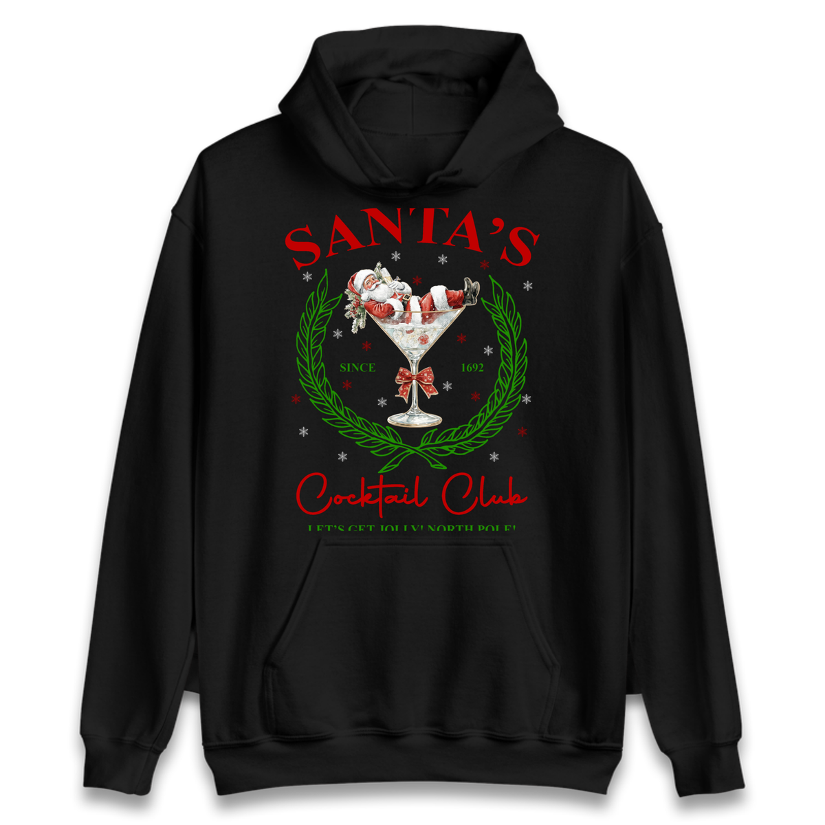 Cocktail Lover Christmas Hoodie