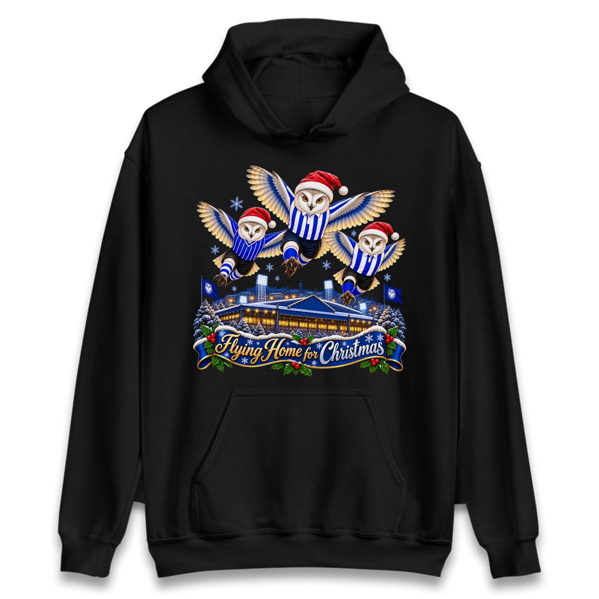 Sheff Wed Christmas Hoodie