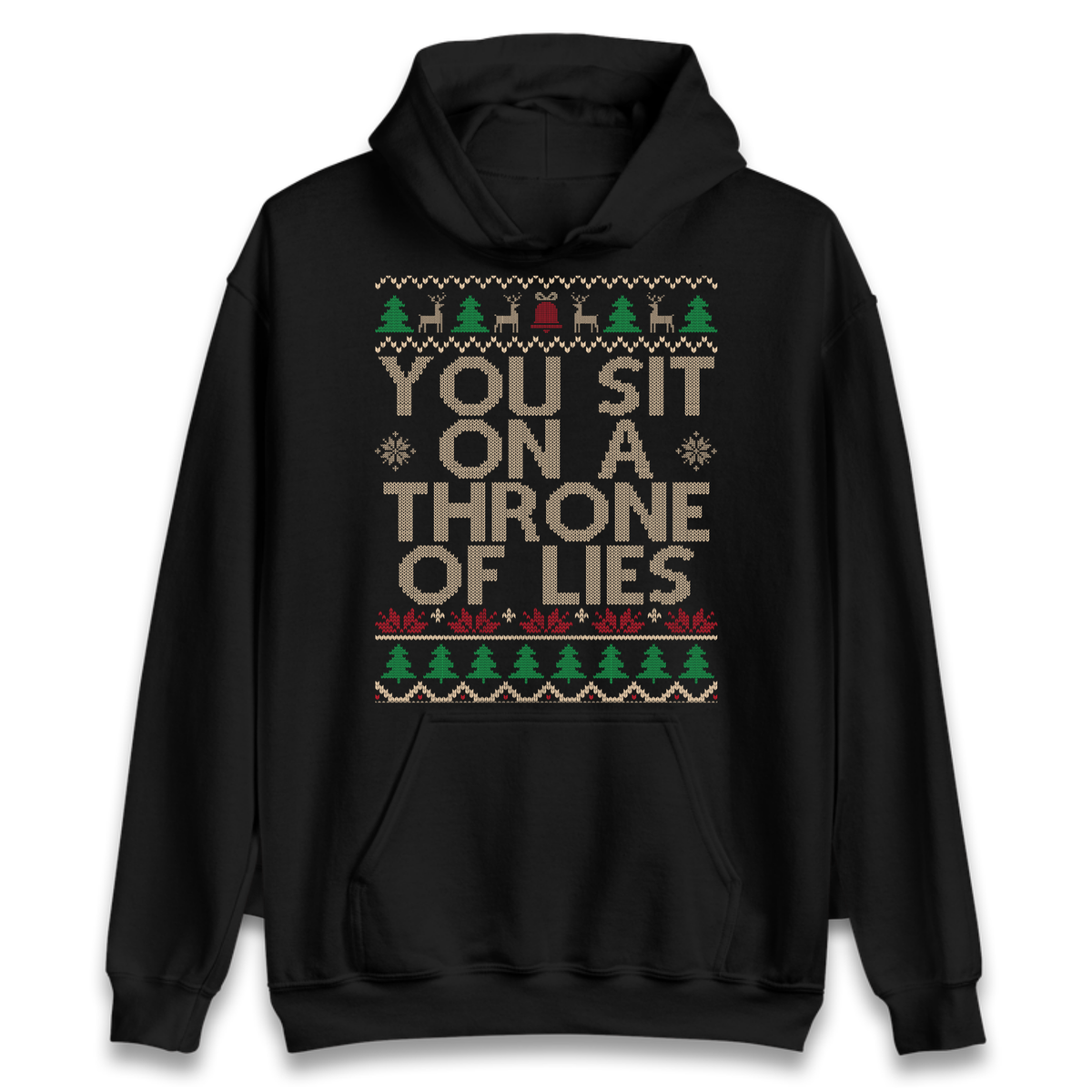 Throne Of Lies Christmas Hoodie