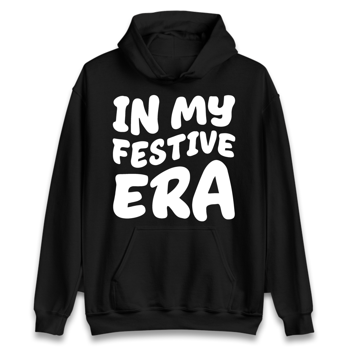 Modern Christmas Slogan Hoodie