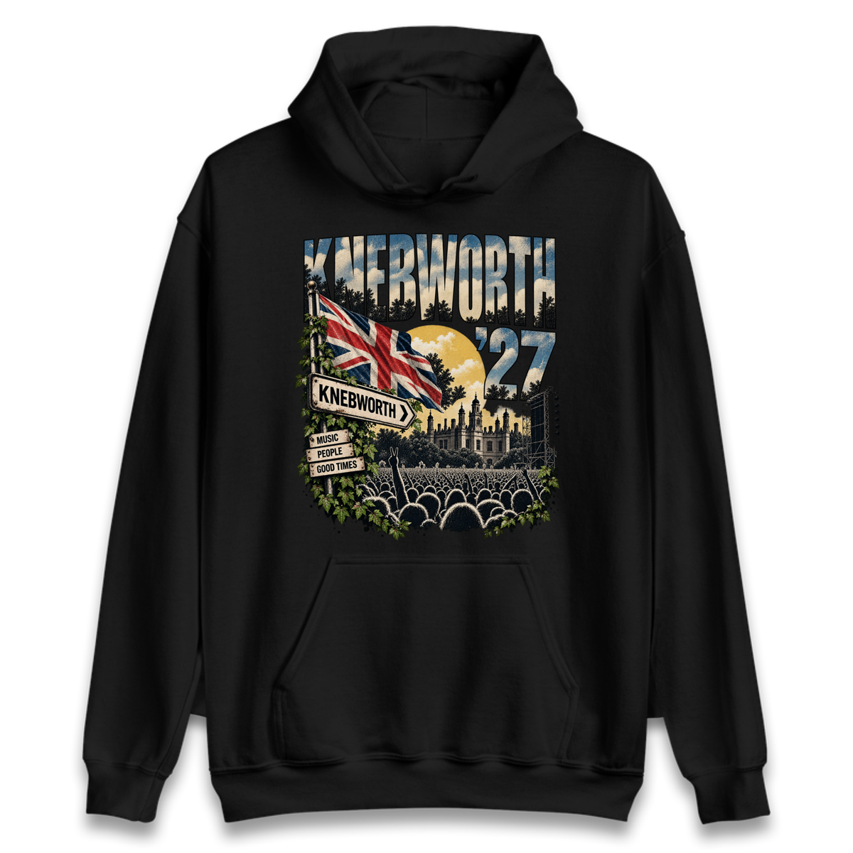 Oasis Knebworth Live '27 Hoodie