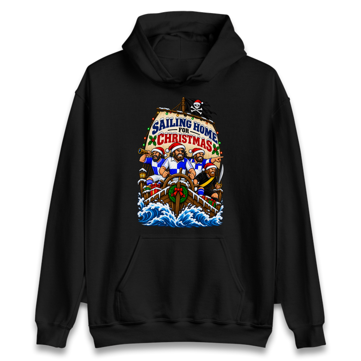 Bristol Rovers Christmas Hoodie