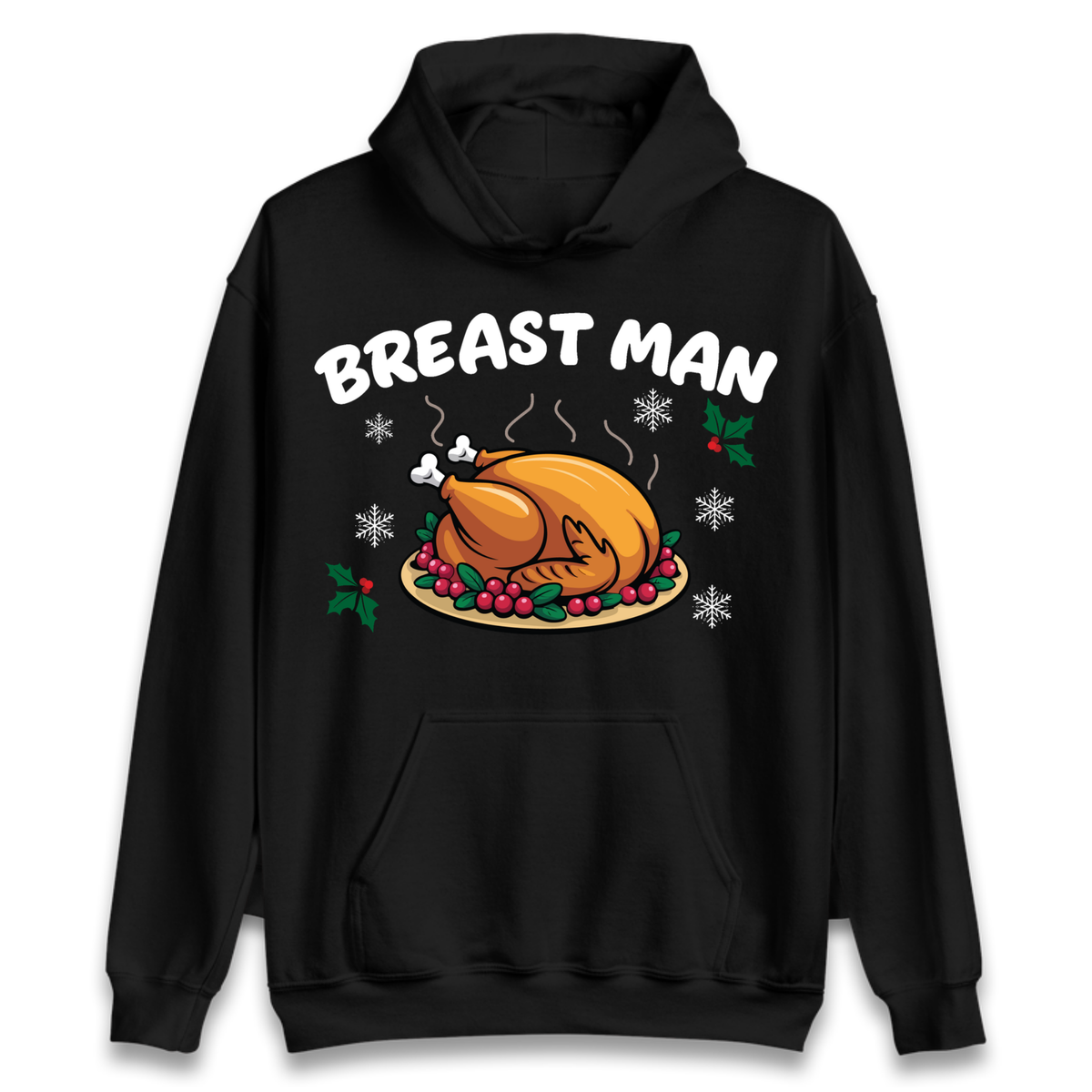 cheeky festive top Hoodie