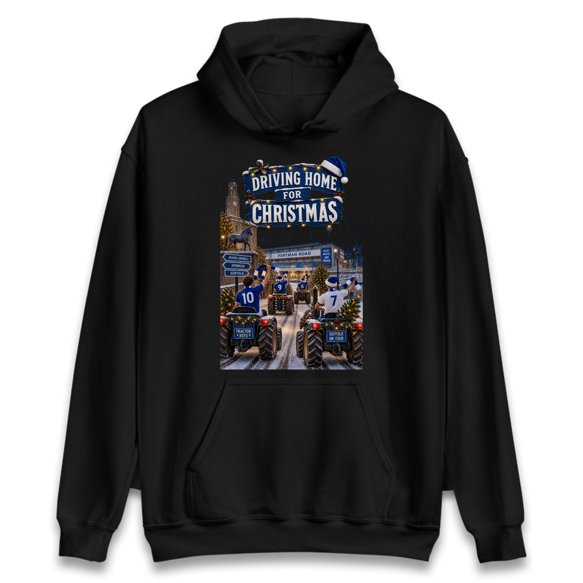 Ipswich Town Christmas Hoodie