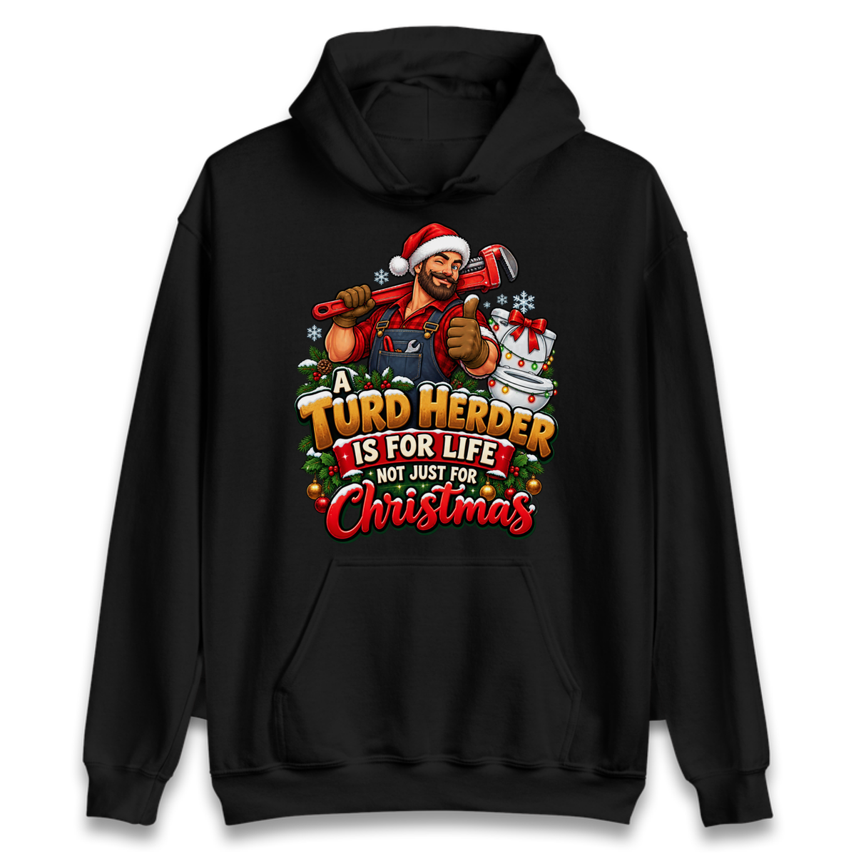 Plumbing Christmas Hoodie