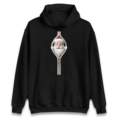 Santa Face Novelty Hoodie