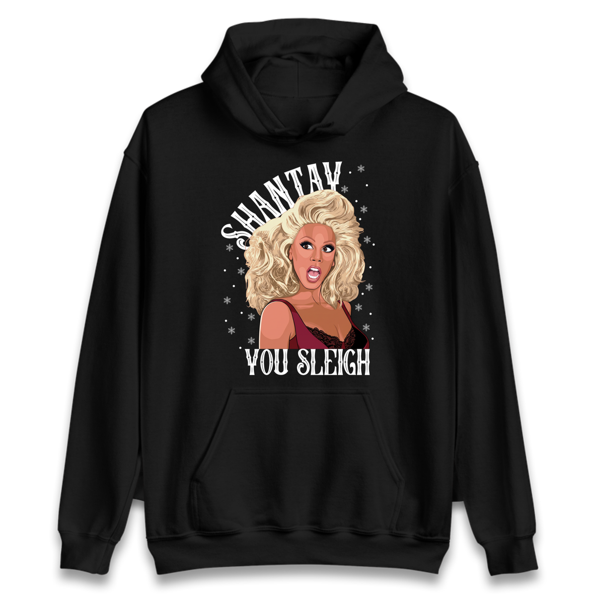 drag christmas clothing Hoodie