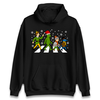 Abbey Road Walk Christmas jumper Hoodie