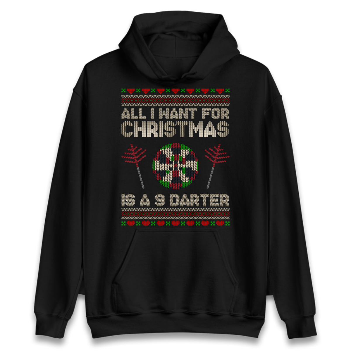 Festive Darts Outfit Hoodie