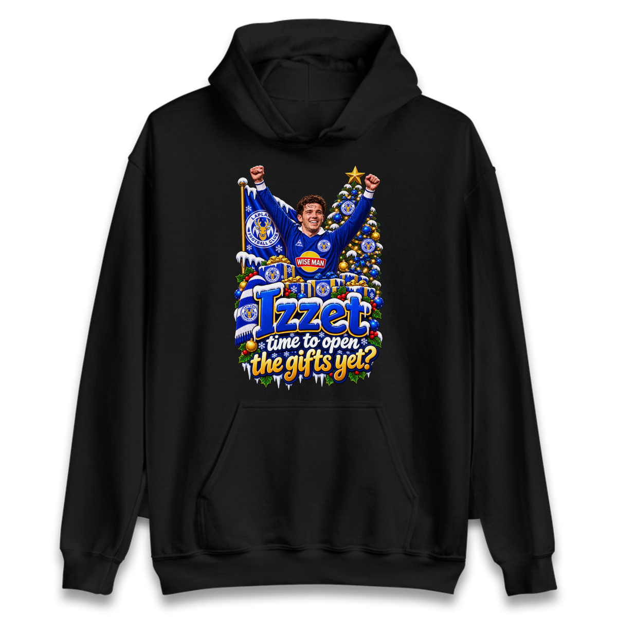 Leicester City Football Christmas Hoodie