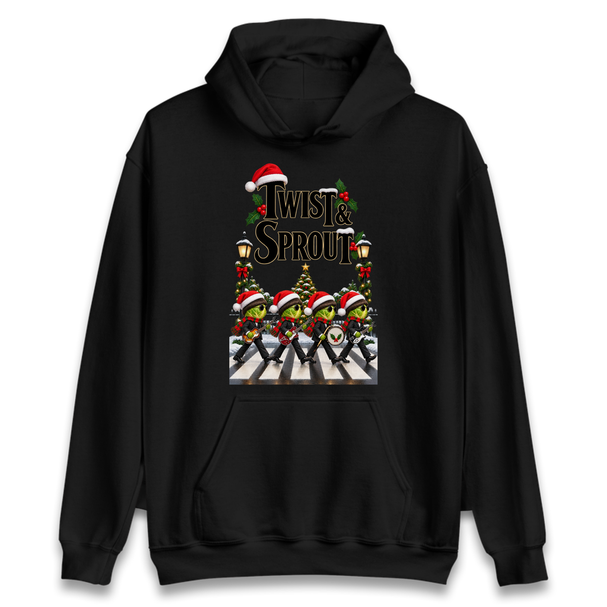 The Beatles Christmas Hoodie