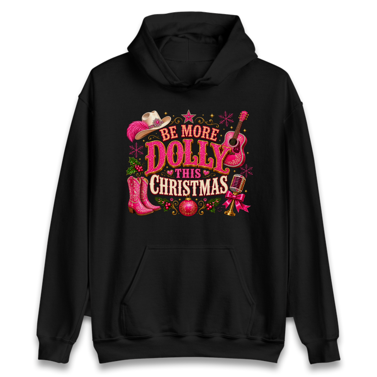 Dolly Parton Christmas Hoodie