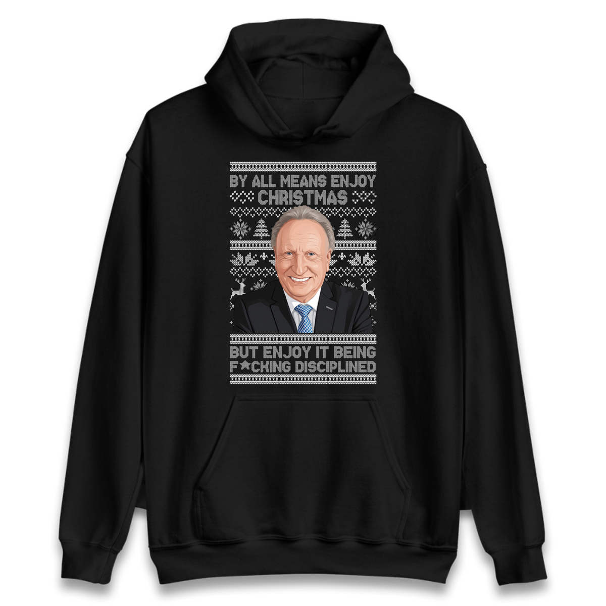 Neil Warnock Christmas Hoodie