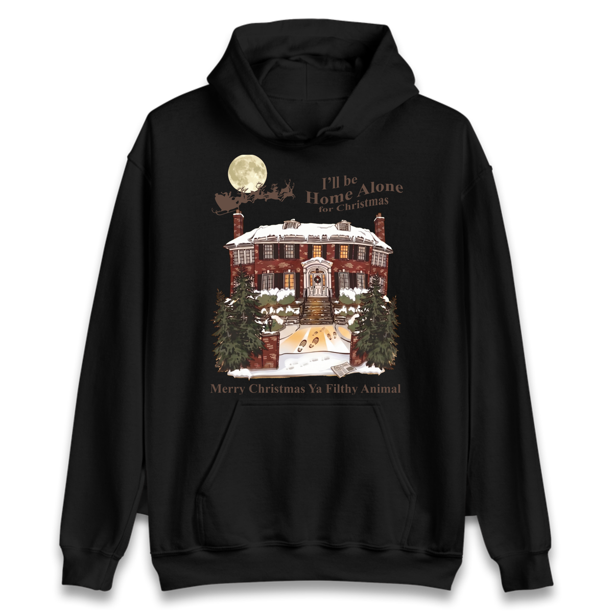 Home Alone Festive Christmas Hoodie