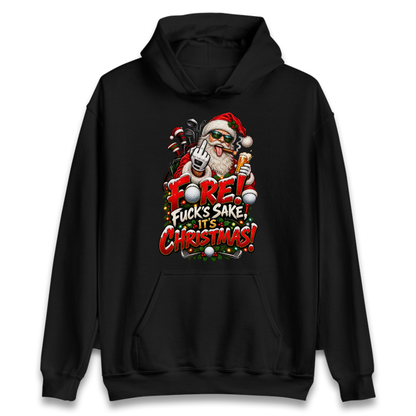 Rude Golf Christmas Hoodie