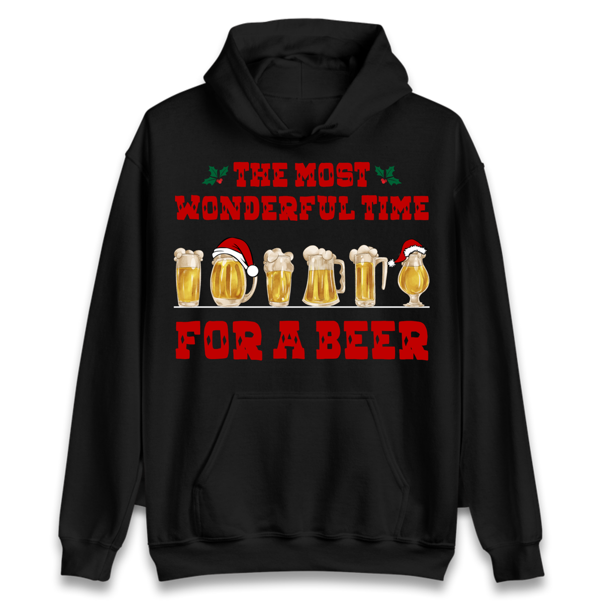 Festive Pint Graphic Hoodie