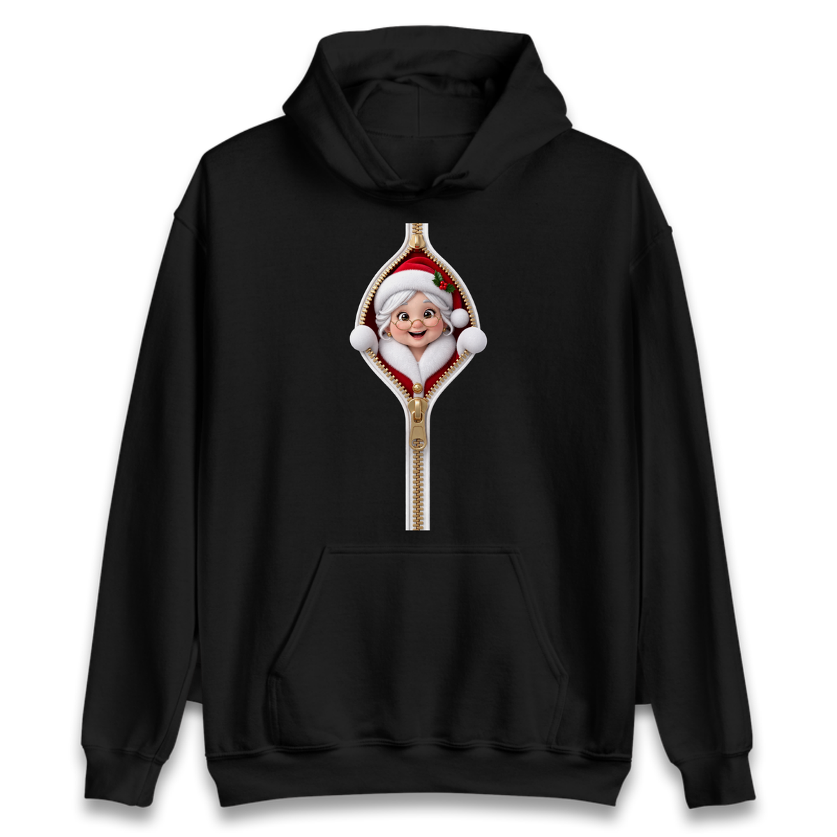 Mrs Claus Outfit Hoodie