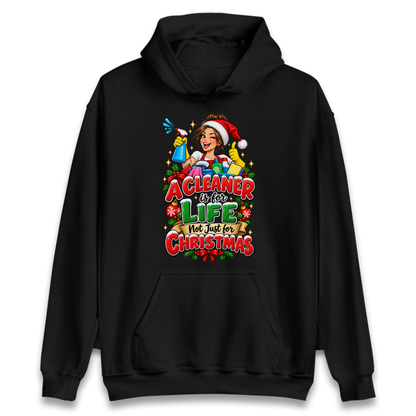 Cleaner Christmas Hoodie