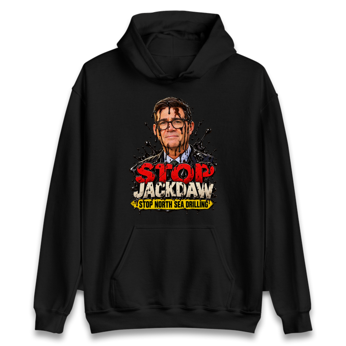 Stop Jackdaw Stop North Sea Drilling Andy Burnham Hoodie